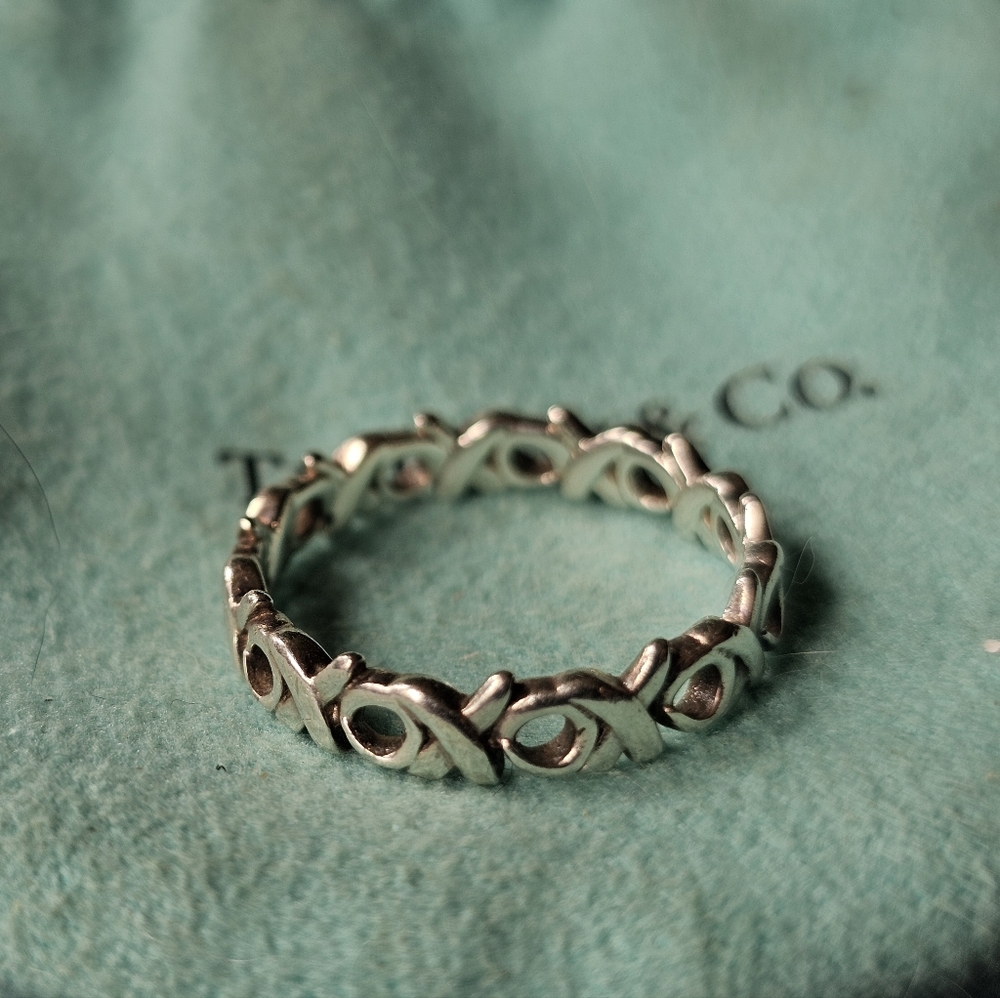 Tiffany and co xoxo ring